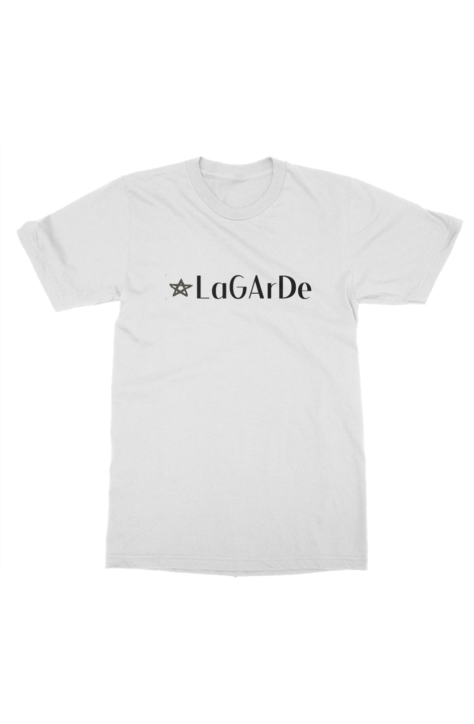 Lagarde logo white t shirt